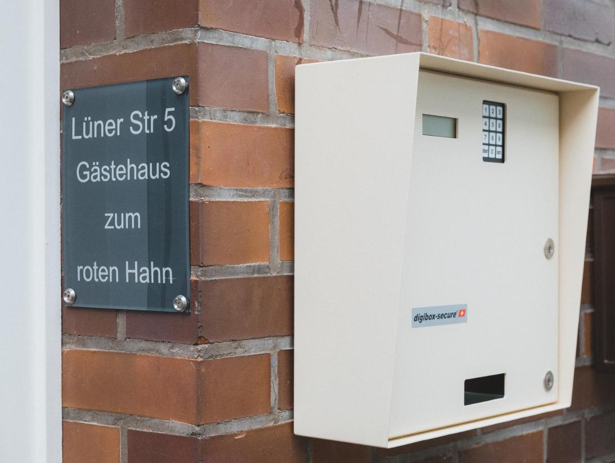 Gaestehaus Zum Roten Hahn Lüneburg Екстериор снимка